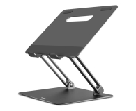 MOZOS LS1-ALU aluminiowa podstawka do laptopa czarny - 1095696 - zdjęcie 1